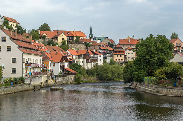 istock Vltava river in Cesky Krumlov, Czech republic 495110138