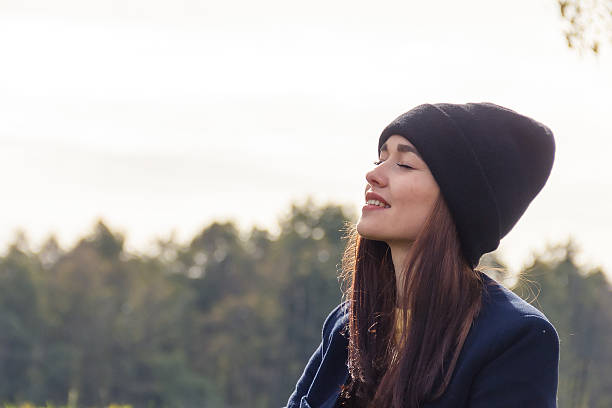 istock beautiful girl on nature background 495111632