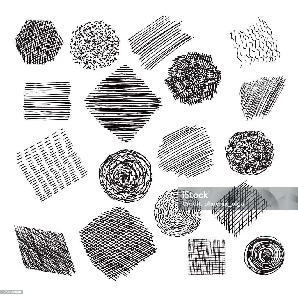Vector Texture Drawing Invented Texture Drawing