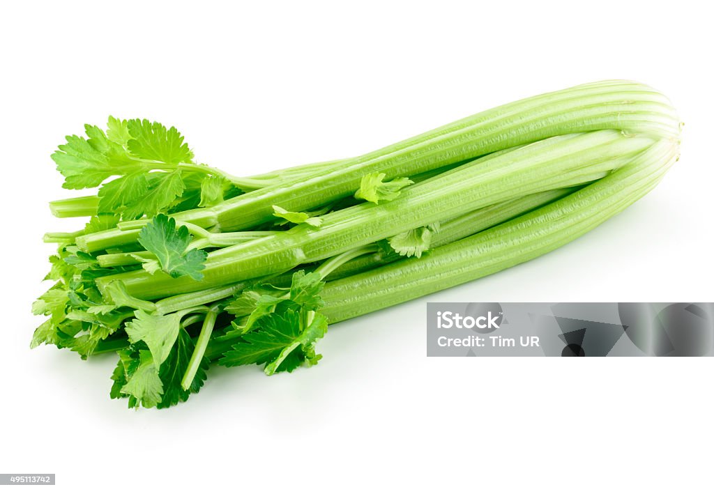 Celery isolated on white background Celery Stock Photo