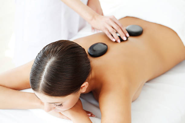 istock Girl on stone therapy 495116698