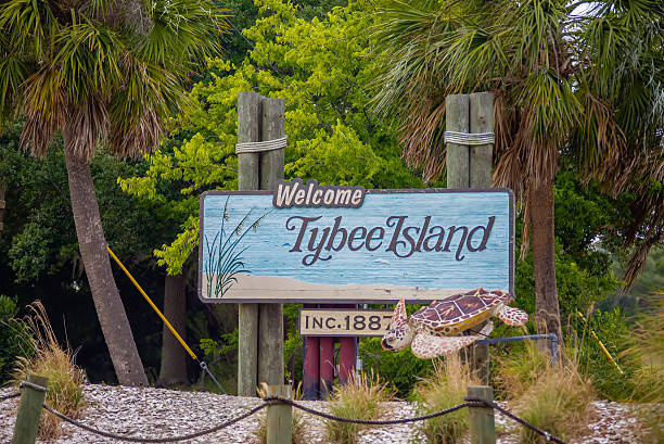 istock tybee island welcome greeting sign 495118512