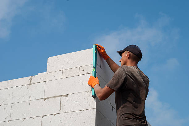 istock Wall of aerated concrete 495124258