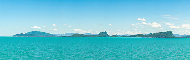 istock Panorama mountains, sea and sky 495141836