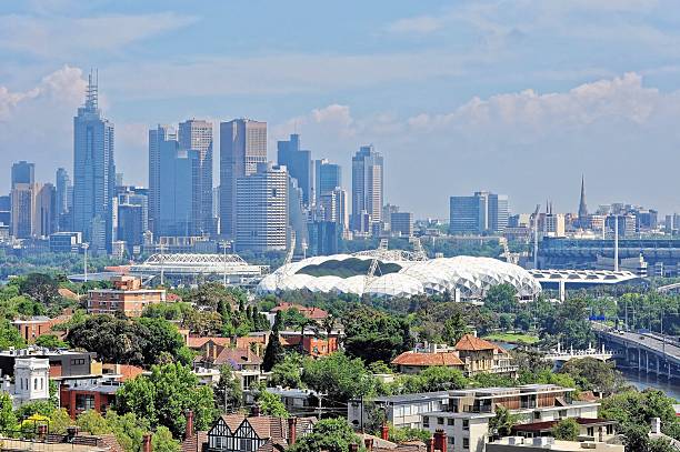 istock Melbourne city CBD cityscape, Australia 495142646