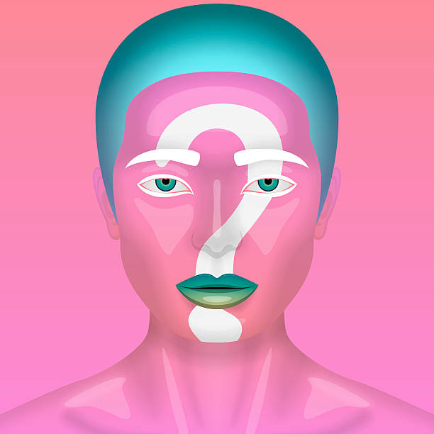 istock Realistic beauty Woman with pink Skin 495142666