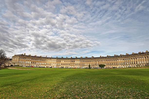 istock Royal Crescent Bath, UK during autumn 495142866
