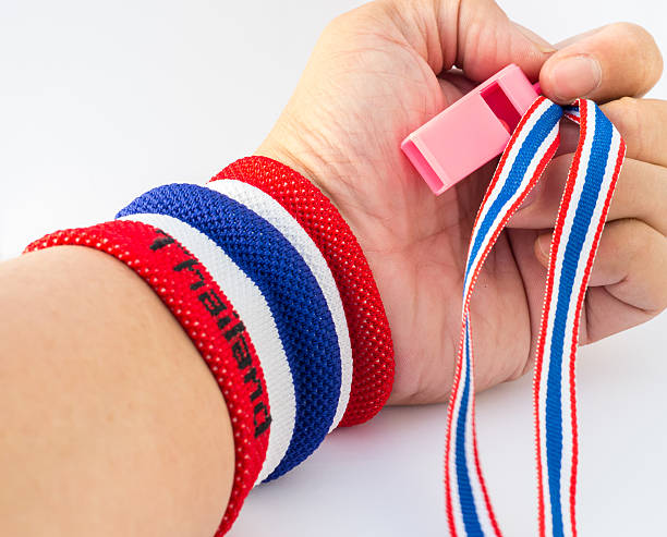the wristband have colourful made of a towel-like terrycloth material. These are usually used to wipe sweat from the forehead during sport, or as a badge or fashion statement.