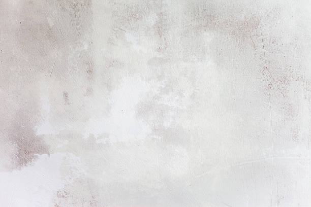 grungy fundo branco parede de cimento - wall plaster indoors blank imagens e fotografias de stock