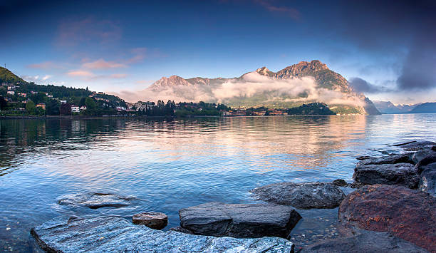 istock Morning on Lake Lecco. 495149173