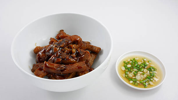 istock Stir fried pork with soy sauce and chili fish sauce 495172698