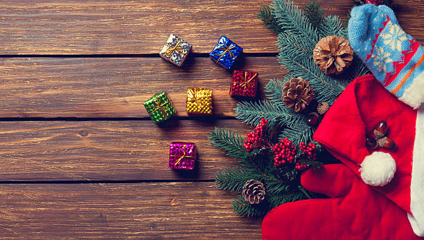 istock Little gifts and Christmas things 495174038