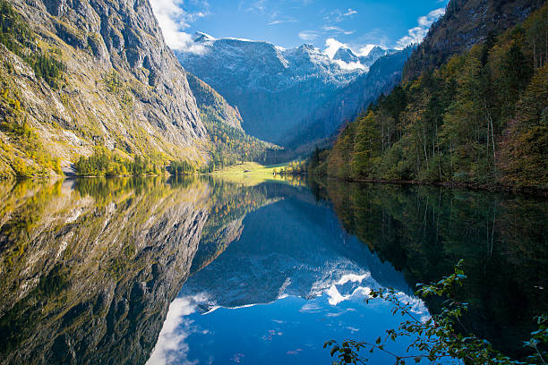 istock Big natural Mirror in the Alps 495177104