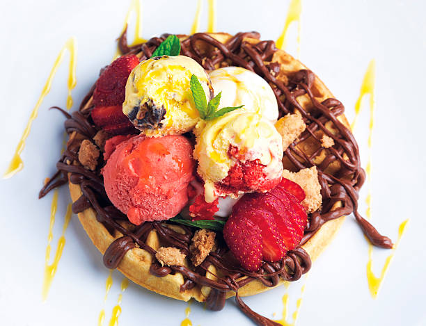 istock rich topping on a waffle 495185068