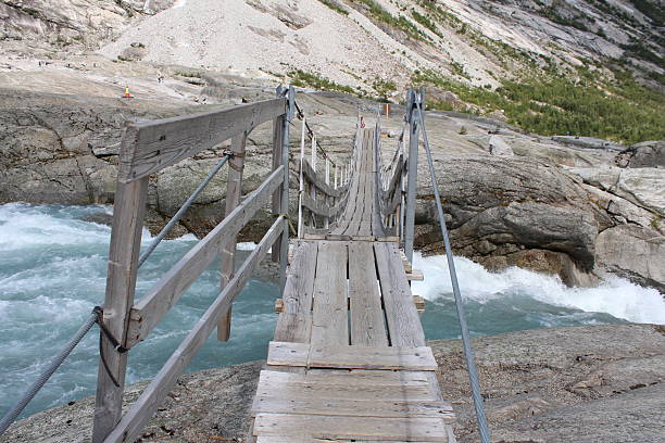 istock Pendant bridge over the Jostedola river. 495185478