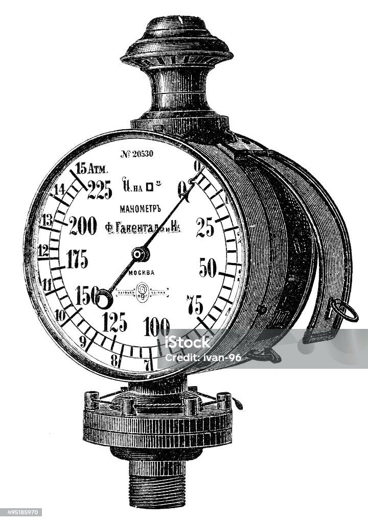First Manometer Manometer Stock Illustration - Download Image Now - 19th Century, 2015 ...