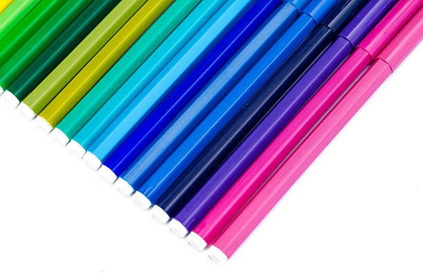 istock color felt-tip pens the isolated 495189075