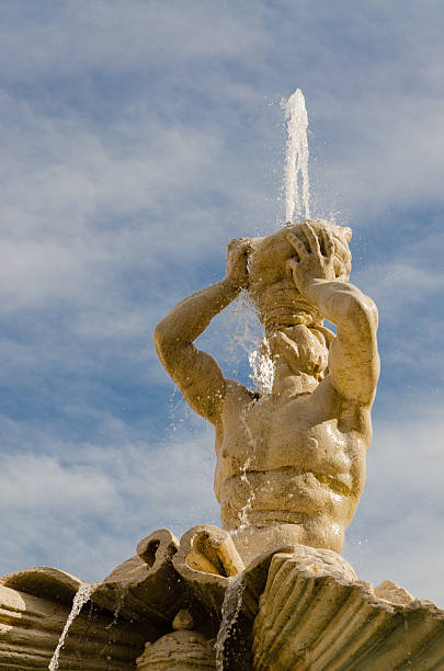 istock Triton Fountain, Gian Lorenzo Bernini, Barberini square, Rome 495189975