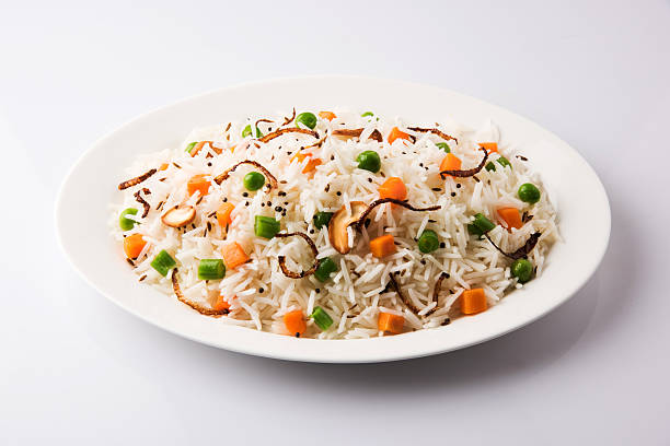 istock indian pulav, veg biryani, basmati rice, veg pulav 495191848