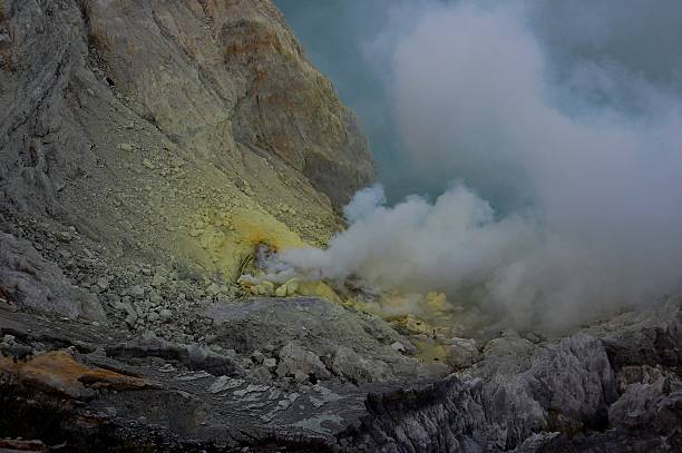 istock Ijen Volcano acid lake Crater, East Java Indonesia 495192831