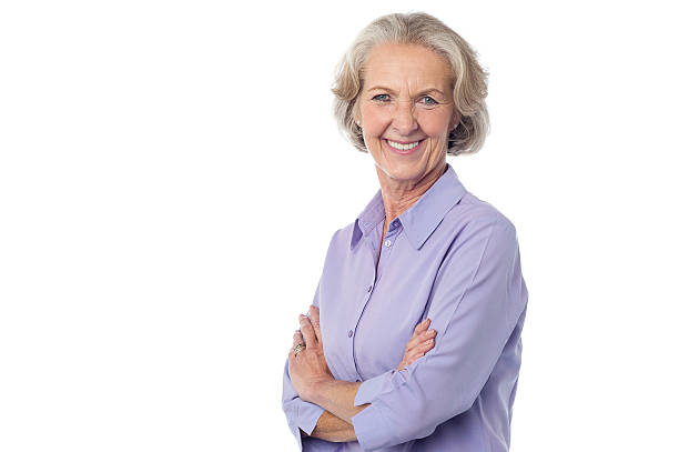 istock Confident looking charming senior woman 495193165