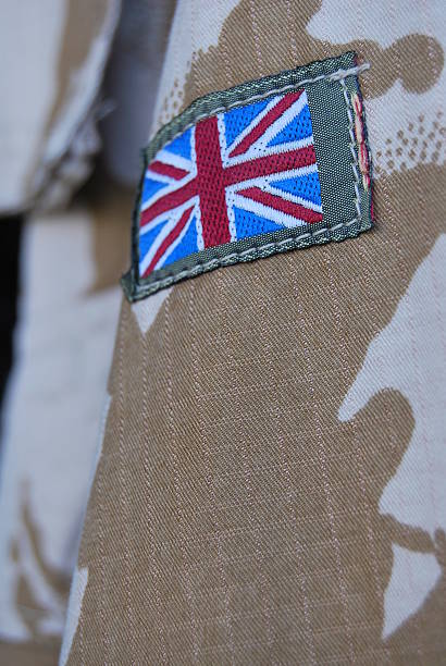 istock UK flag military coat 495198988
