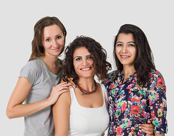 istock Diverse Women Isolated On White 495204116