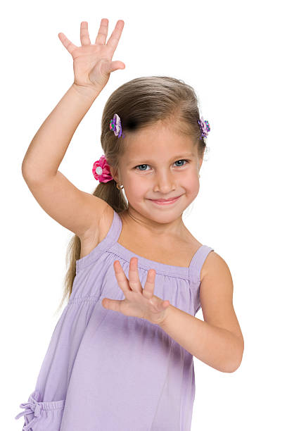 istock Funny little girl 495205328