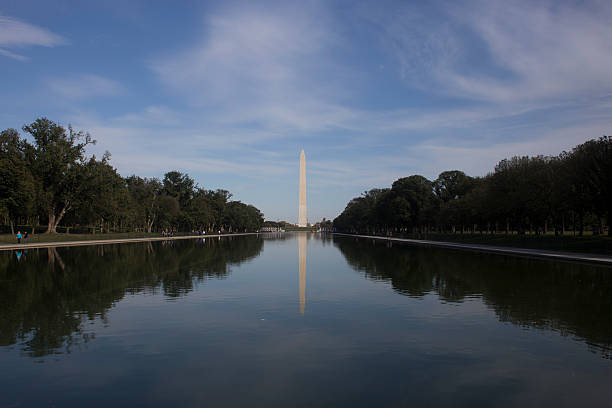 istock Washington Monument and Lincoln Memorial Reflecting Pool 495205434