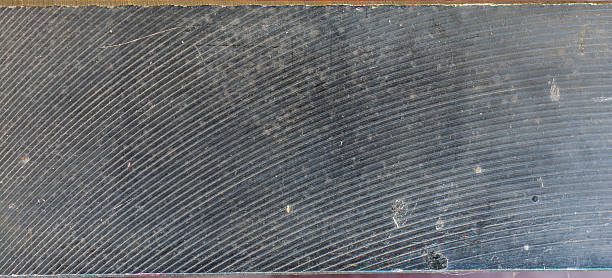 istock Part of an old worn steel lathe tool 495205872