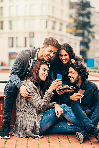 istock Surfing the net in the city 495205958