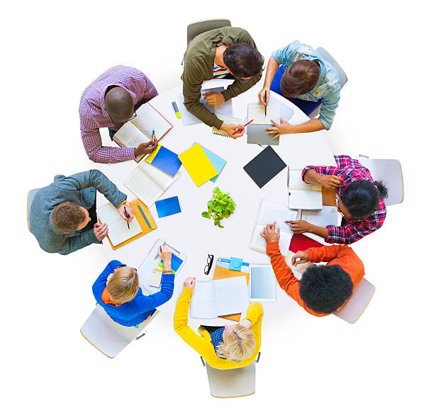 istock Group of Diverse People Brainstorming in Team 495209363