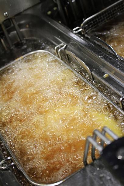 istock french fries and fish in frying baskets 495210297