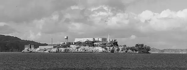 Alcatraz Island in San Francisco, USA.