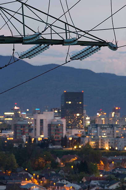istock High power electricty grid powering the city 495211481
