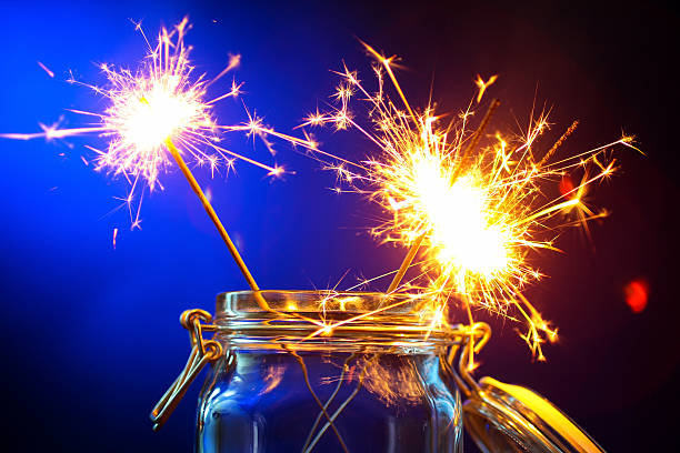 istock Sparklers in a glass jar 495213856