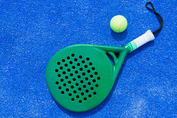 istock racket and ball of paddle tennis 495213914