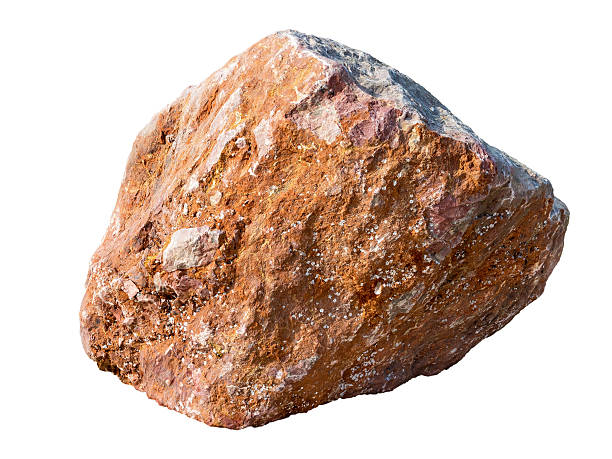 istock big granite rock stone isolated on white 495214522