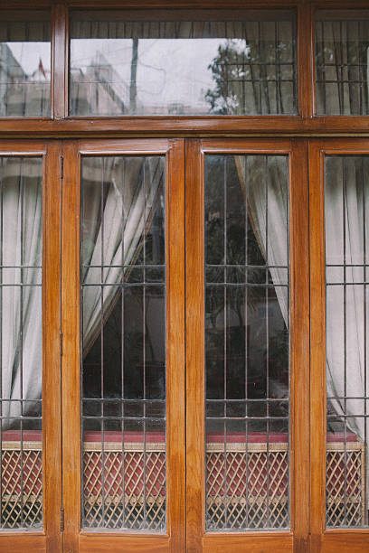 istock Windows of a living room 495214633