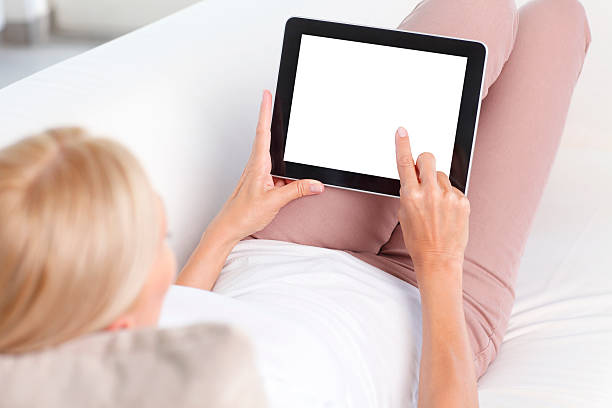 istock Woman with digital tablet 495215666