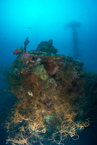 istock Japanese wreck - Palau, Micronesia 495217130