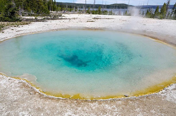 istock geysers in Yellowstone 495219178