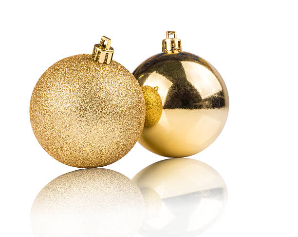 istock golden christmas ball for ornament isolated 495228358