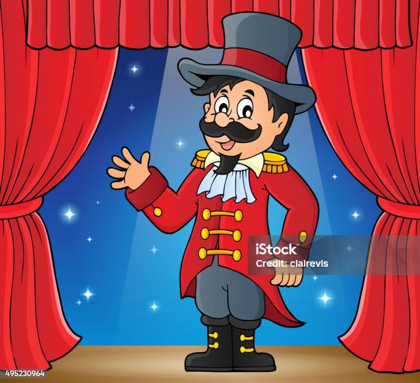 Circus Ringmaster Theme Image 2 Stock Illustration - Download Image Now - 2015, Adult, Adults Only