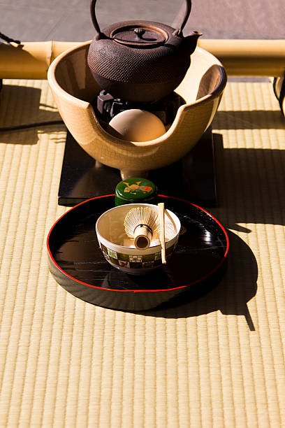 istock Japanese Tea Ceremony Equipment 495235563