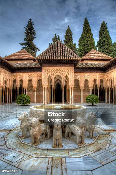 Al Hambra Stock Photo - Download Image Now - Alhambra - Spain, Lion - Feline, Court Of Lions