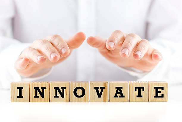 istock The word Innovate - on wooden blocks 495237867