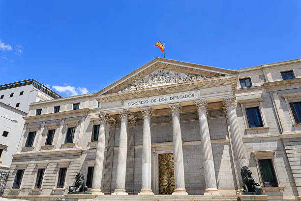 istock Spanish parliament building in Madrid 495241899