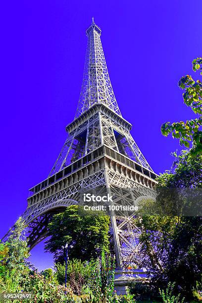 Piękna Wieży Eiffla W Paryżu - zdjęcia stockowe i więcej obrazów 1900 - 1900, Architektura, Bez ludzi