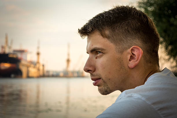 istock Head of the young man 495242780